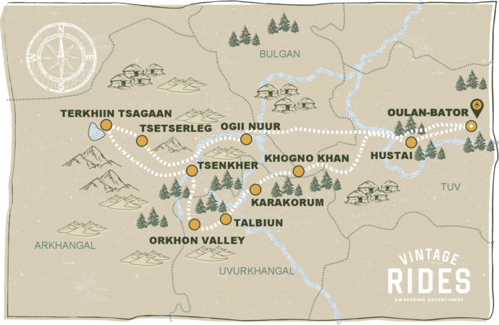 Sur les Traces de Genghis Khan