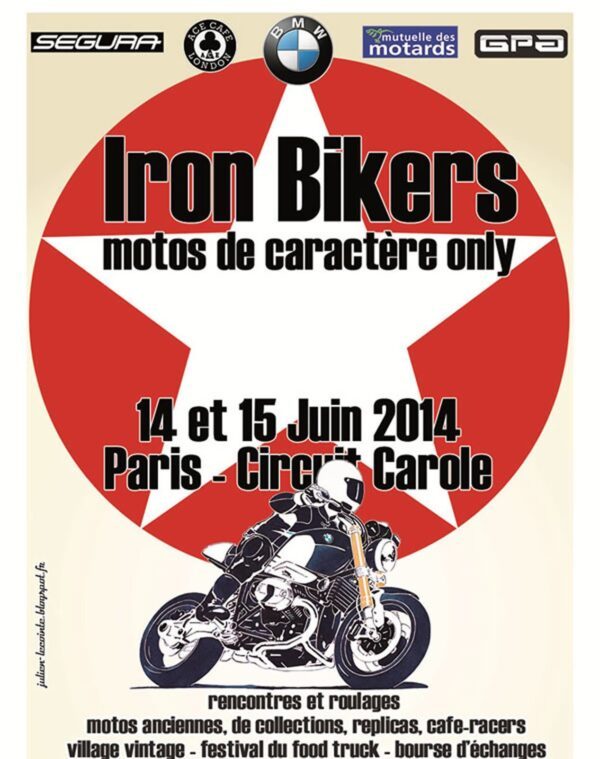 Iron Bikers 2014 : rassemblement de motos de caractère
