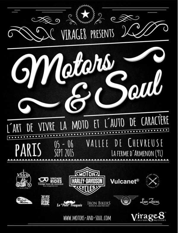 Rendez-vous à « Motors & Soul » : weekend 100% moto de caractère