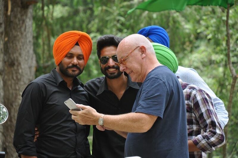 Ankunft in New Delhi