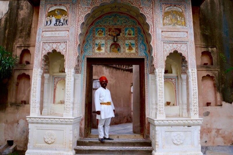 Ankunft in New Delhi