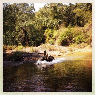 moto offroad riviere