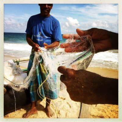sri lanka plage pecheur