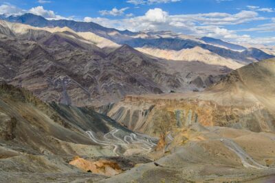vue inde himalaya en moto