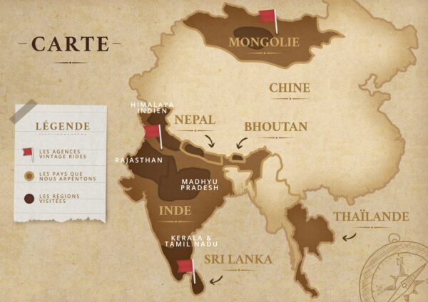 Les reperages moto avec Vintage Rides