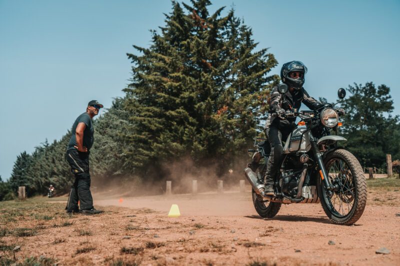Training on private ground (Beaujolais region)