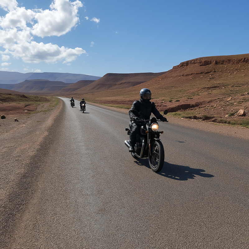 From the Atlas Mountains to the Sahara dunes, étape 1