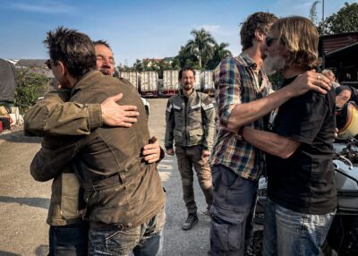 motards partage voyage