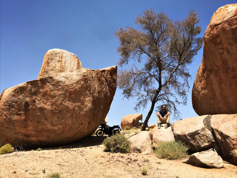 Tracks in Namibian lands, stage 4