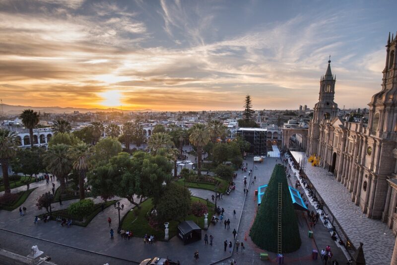 Arrivée à Arequipa