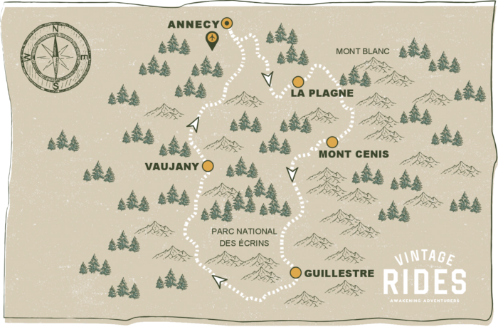 Route et cols des Hautes Alpes