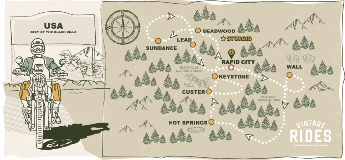 Le Meilleur des Blacks Hills en Formule Liberté