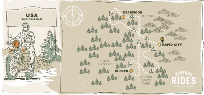 Black Hills Blast – Self-guided