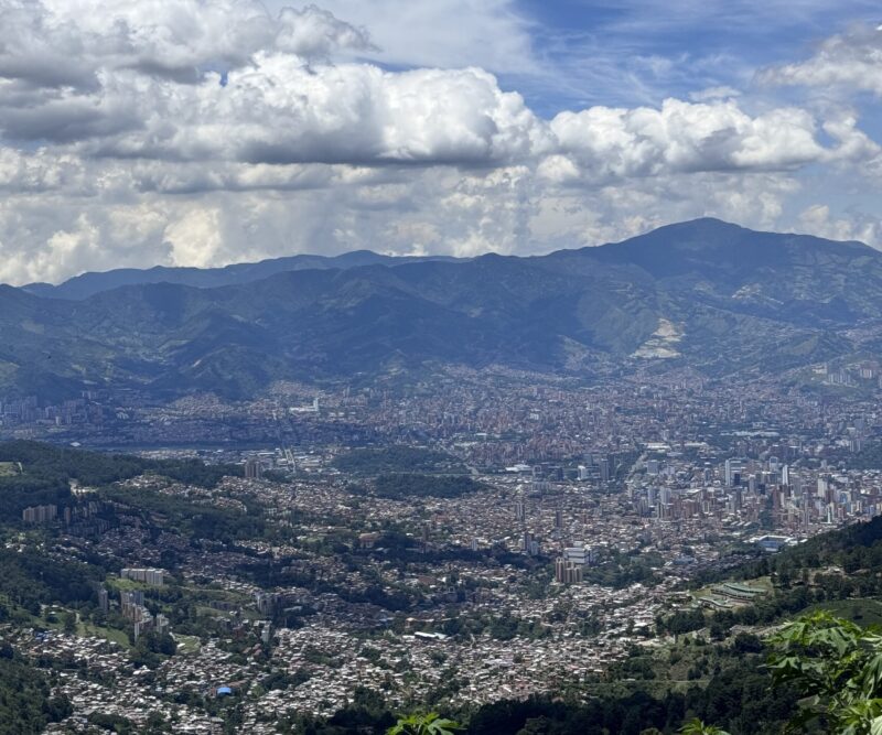Arrival in Medellín