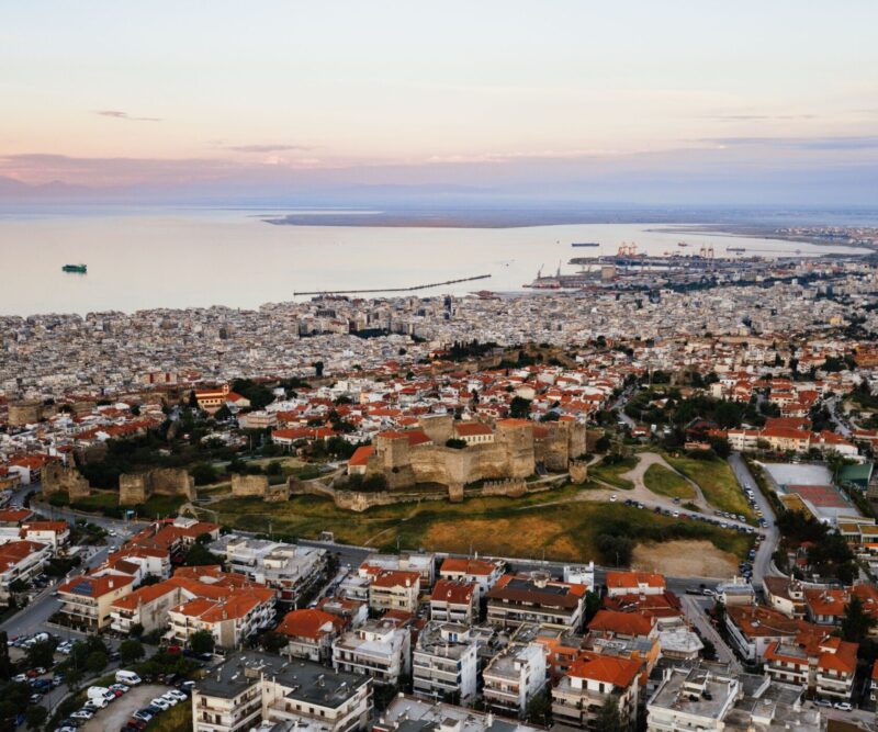 Arrivée à Thessalonique