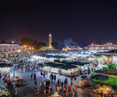 Ankunft in Marrakesch