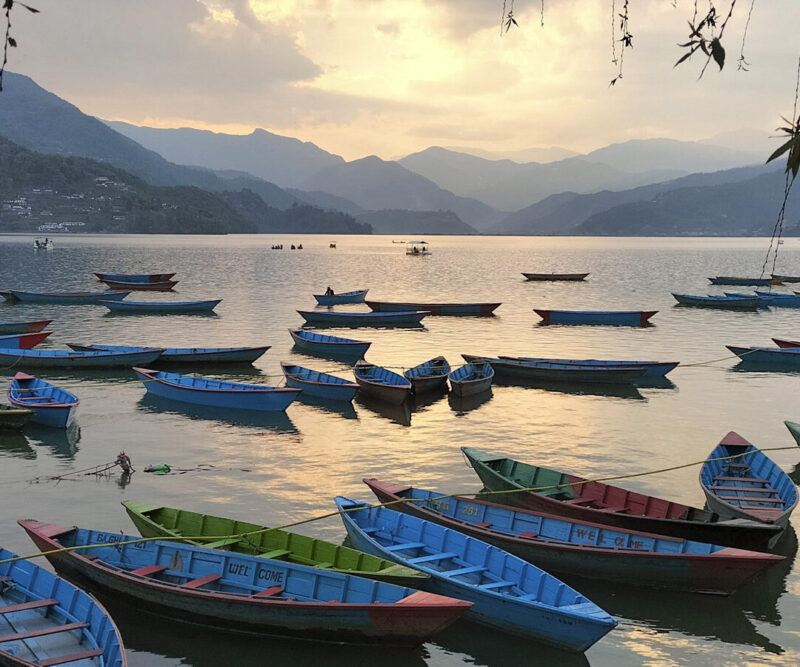 Pokhara (800 m)