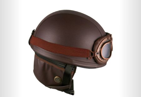 <h3>HANMI HALF HELMET</h3>

Bike purists will love it. Combining innovation and a call to the past, this helmet will make you go back in time. Made of ABS plastic, it comes with old-school goggles, a chin and ear straps, and zippered pocket on the sides. Looking cooler than cool without compromising safety measures? A big YES! Wear this on one of our <strong>motorcycle tours</strong> – we guarantee a hell lot of heads turning.

<strong>From $53.90</strong>