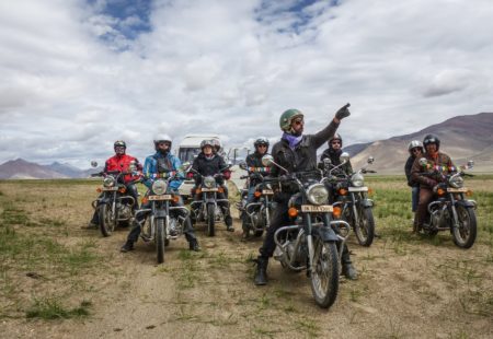 Taglang La, Chang La, Khardung La… With peaks over 5,000 m altitude, it's very likely that you may face a bout of altitude sickness during your <a href="https://www.vintagerides.travel/motorcycle-tour/india-himalaya/">motorcycle tour in the Himalayas</a>. All of our tours start with one or two gentler days to break riders in and make sure they get used to the surroundings. Plenty of rest and keeping hydrated will help get rid of any altitude sickness symptoms after a few days. But you can ride with peace of mind because our motorcycle tour leaders have plenty of experience in the mountains and are used to coping with altitude. Every day, we gradually take it up a notch so that you have time to get used to the road and this new environment. You can also ask your doctor for advice before setting off on your two-wheeled adventure to the top of the world. Depending on your needs, s/he may be able to homeopathic coca leaf capsules or Diamox, a medication used to treat altitude sickness. 