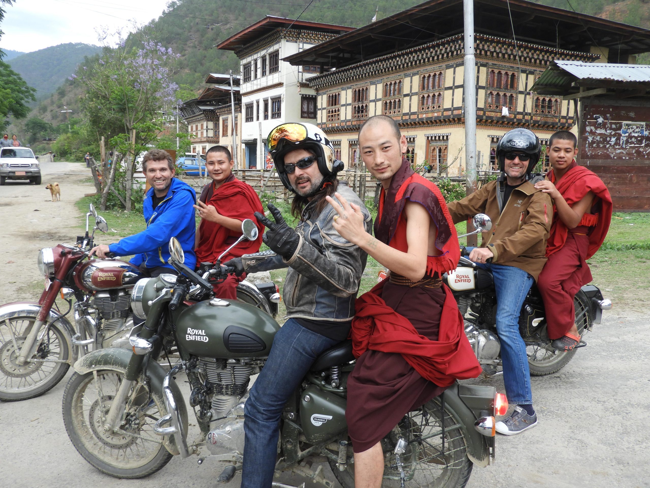 bhoutan en moto 