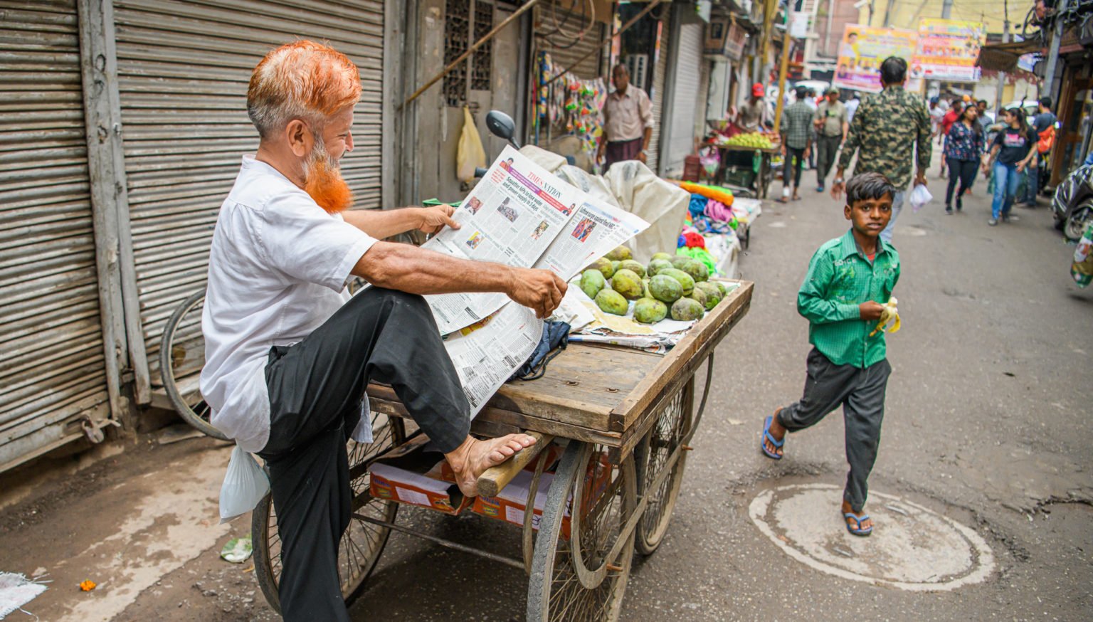 street market india
