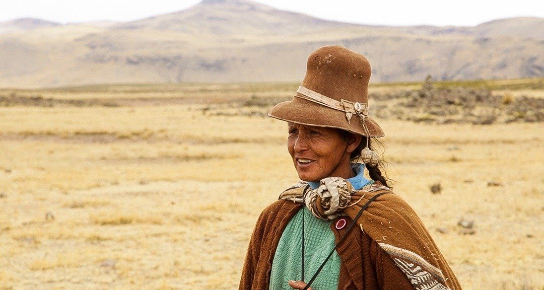 femme quechua bergere