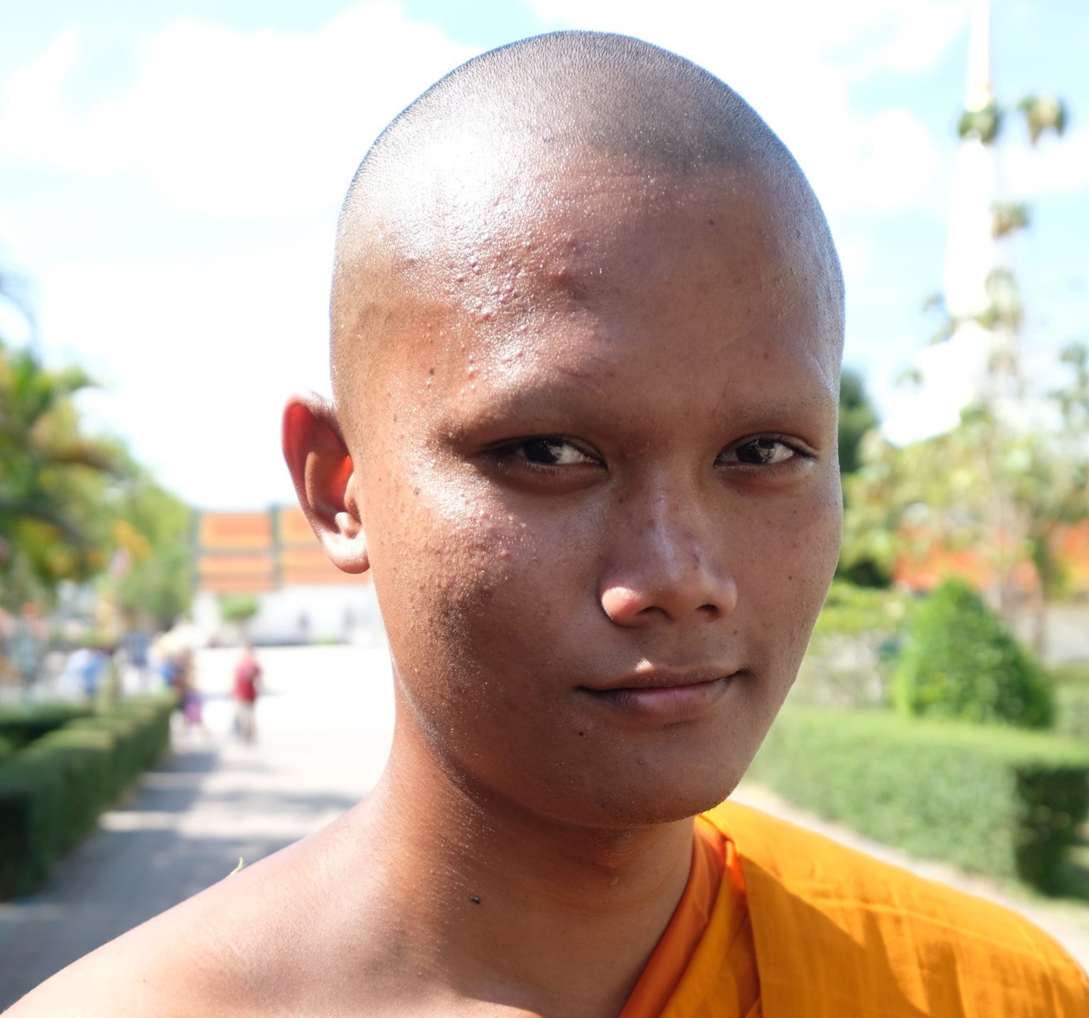 moine bouddhiste thailande