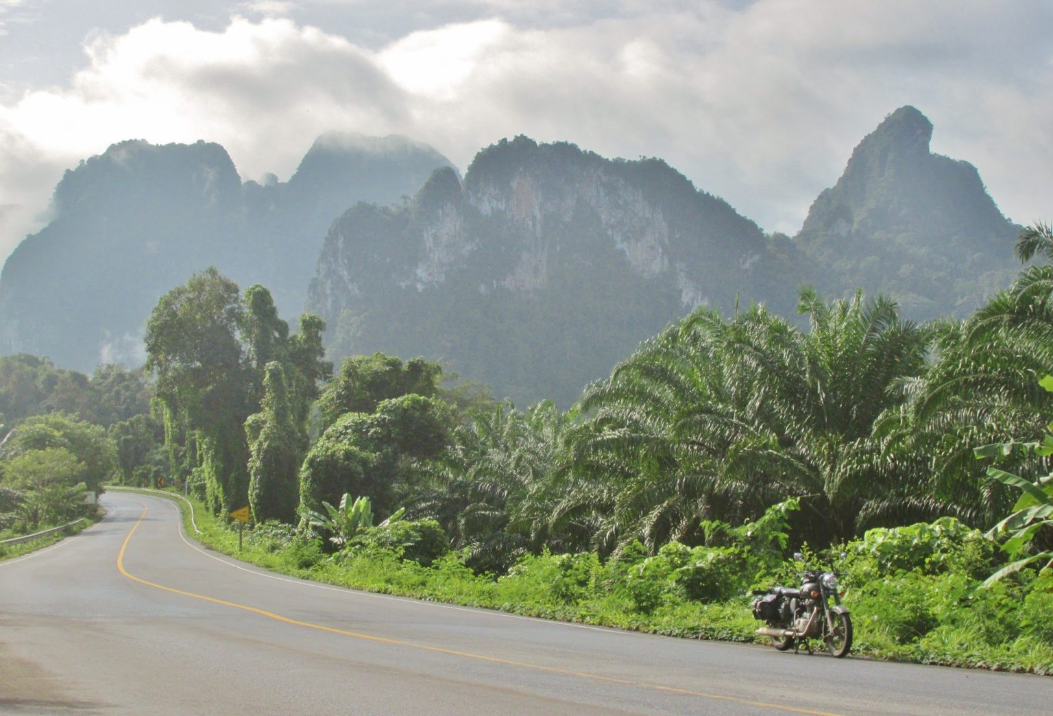 itinéraire moto thailande